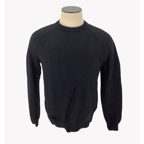 Goodthreads Other - Goodthreads Men Black 100% Lambswool Crewneck Sweater L